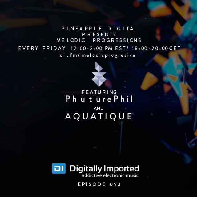 PhuturePhil Special Guest Host PD Melodic Progressive Sessions 093 Feb. 2016